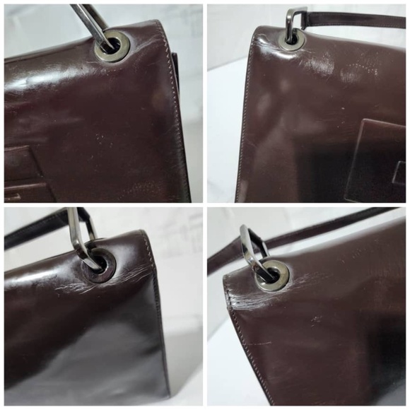 Authentic GUCCI Vinatge Tomford Shoulder Bag Brown - Picture 5 of 16